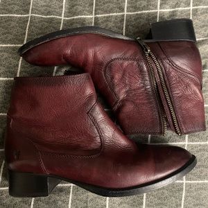 Frye Paul Inside Zip Booties